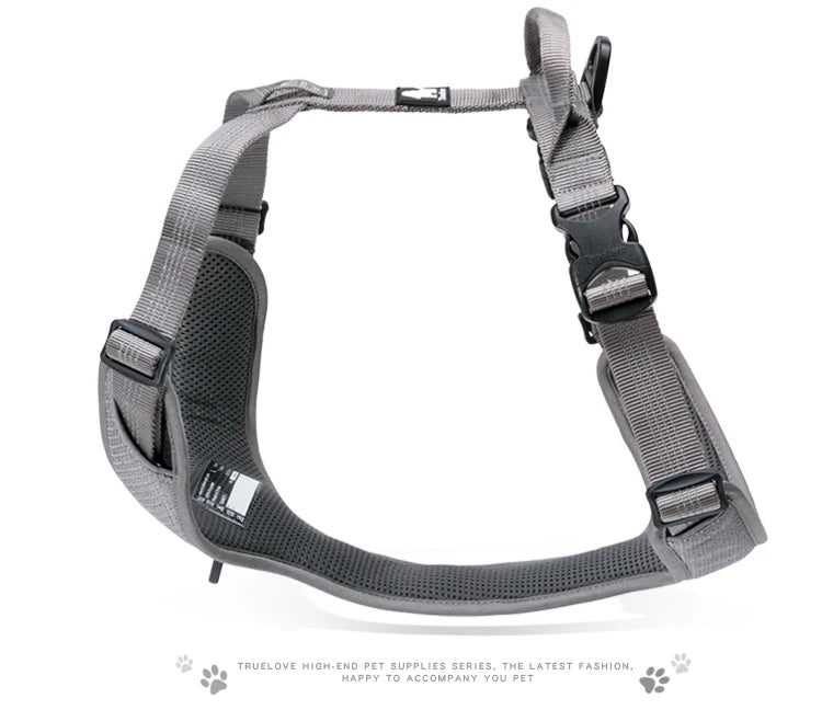 "Reflective Nylon Pet Harness - Anti-Escape Dog Vest for Outdoor Adventures"