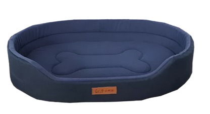 "Dual-Sided Dog Cushion Bed | Cozy Polar Fleece & Waterproof Oxford Fabric Pet Sofa for Cats & Dogs"