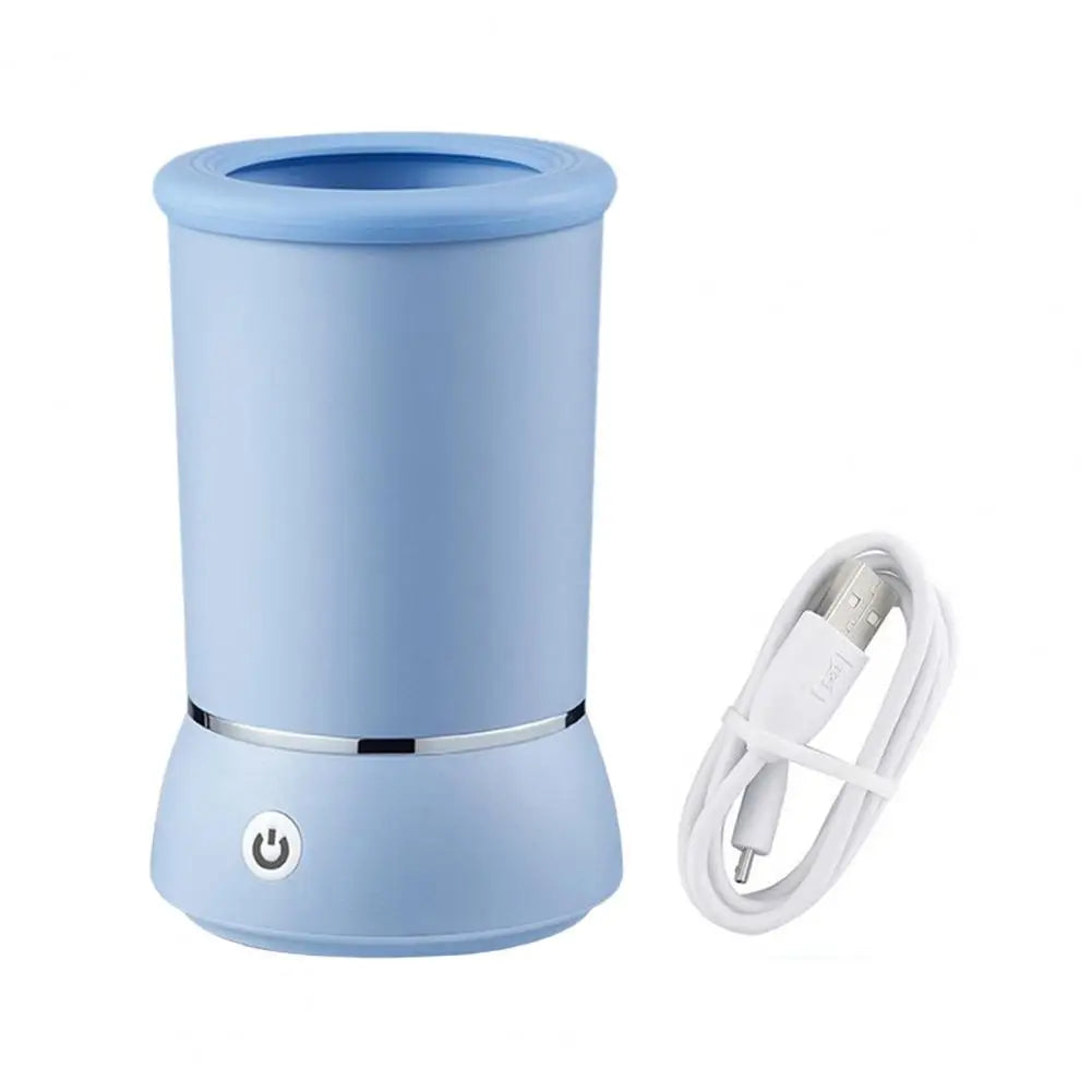 "Automatic Pet Paw Washer - One-Touch Operation for Small & Medium Dogs, Rechargeable Foot Cleaner Cup"