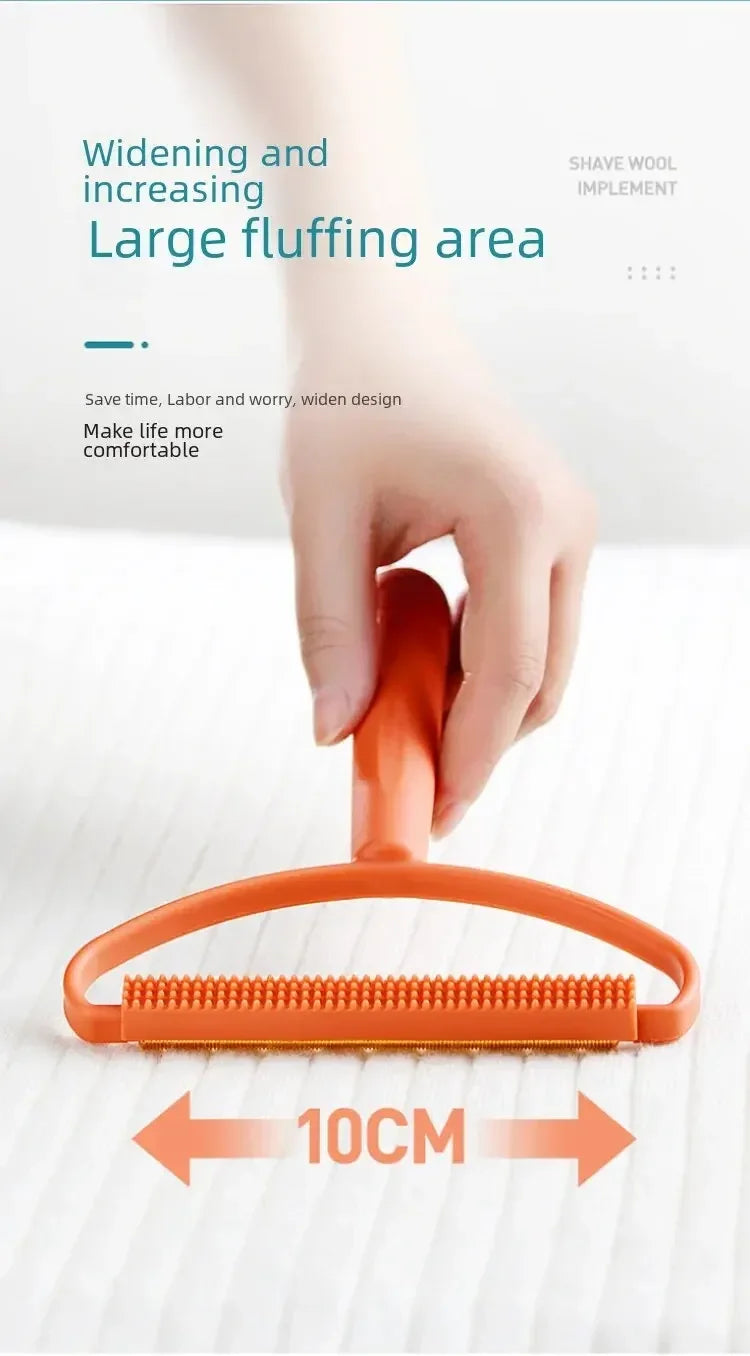 "Manual Lint Remover – Battery-Free Fabric Care Tool for Coats and Hats"