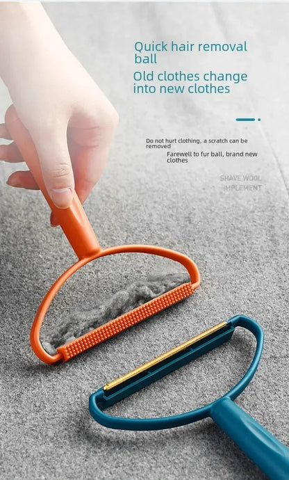 "Manual Lint Remover – Battery-Free Fabric Care Tool for Coats and Hats"